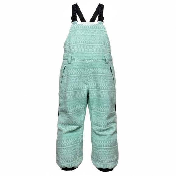 Free People Movement Hit the Slopes Salopette Size M NWT Mint Geo Snow Bib - Picture 6 of 17